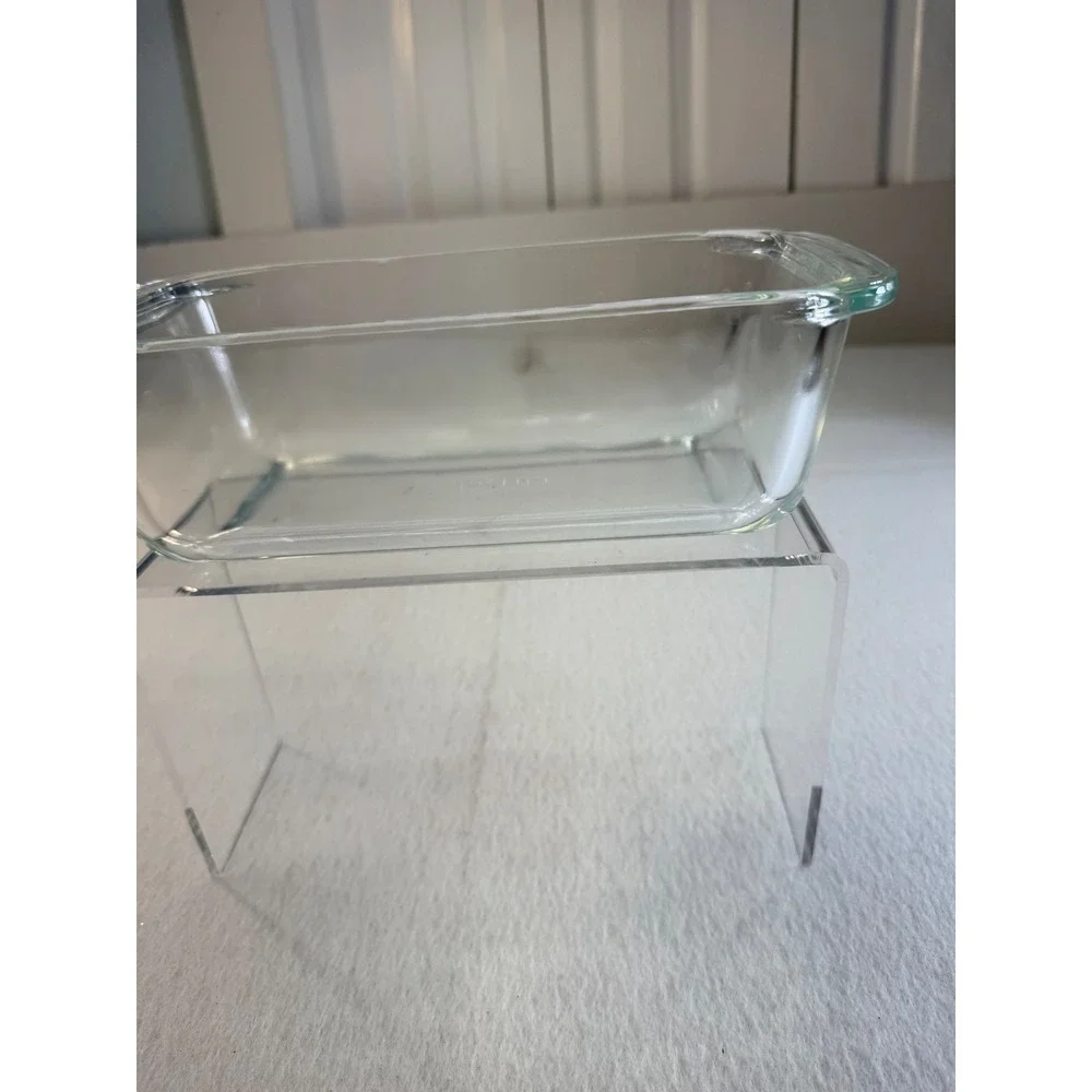 Pyrex Corning 213 Clear Glass Loaf Pan 1.5L Rectangular Baking Dish 22x11x6cm